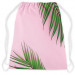 Backpack Touch of palm trees - a minimal floral composition on a pink background 147570 additionalThumb 2