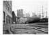 Wall Mural New York in Grayscale - Architecture against the Background of the Brooklyn Bridge 61570 additionalThumb 1
