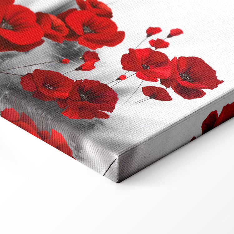 Canvas Romantic Poppies (1 Part) Wide 106980 additionalImage 6