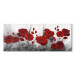 Canvas Romantic Poppies (1 Part) Wide 106980