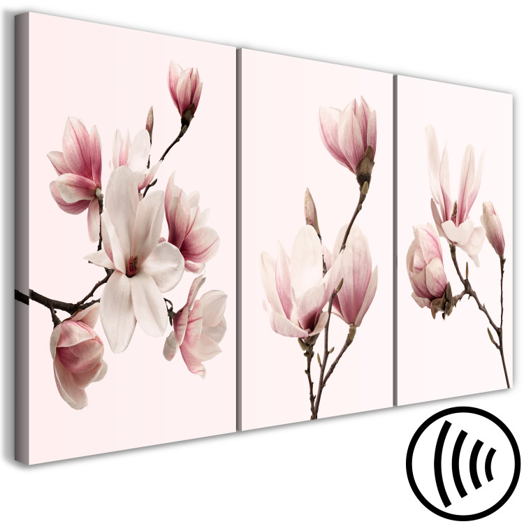 Canvas Spring Magnolias (3 Parts) 118380 additionalImage 6