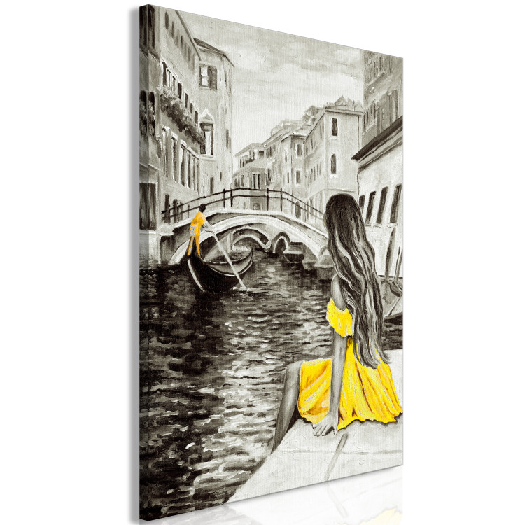 Canvas Far Dreams (1 Part) Vertical Yellow 123380 additionalImage 2