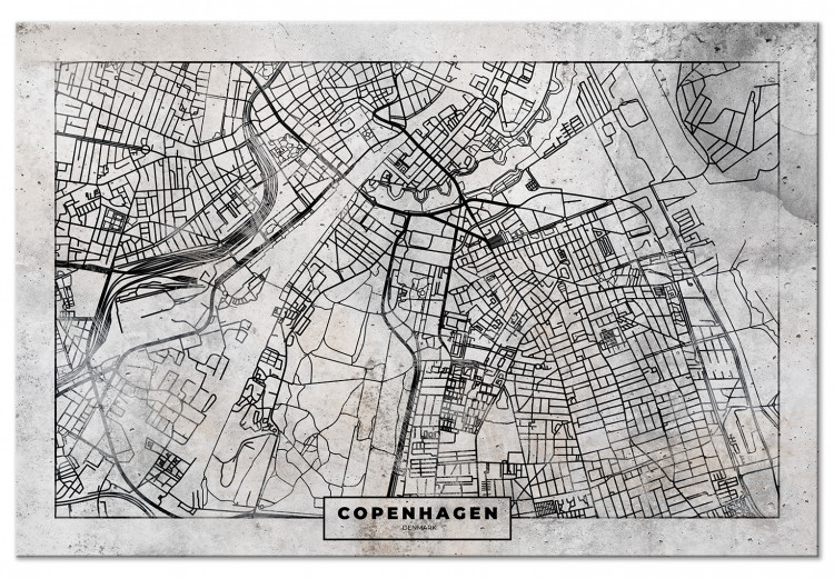 Cork Pinboard Copenhagen Plan [Cork Map] 135180 additionalImage 2
