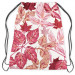 Backpack Autumn leaves - composition of red maple leaves on a white background 147380 additionalThumb 2