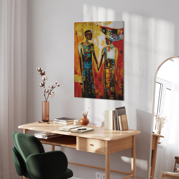 Canvas African couple 49380 additionalImage 5