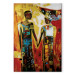 Canvas African couple 49380