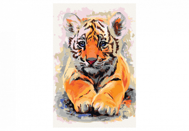 Paint by Number Kit Baby Tiger 107490 additionalImage 5
