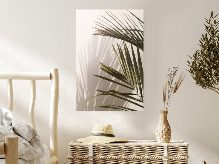 Poster Palm Leaves - Sunny View With a Peaceful Play of Shade and Light 145301 additionalImage 10