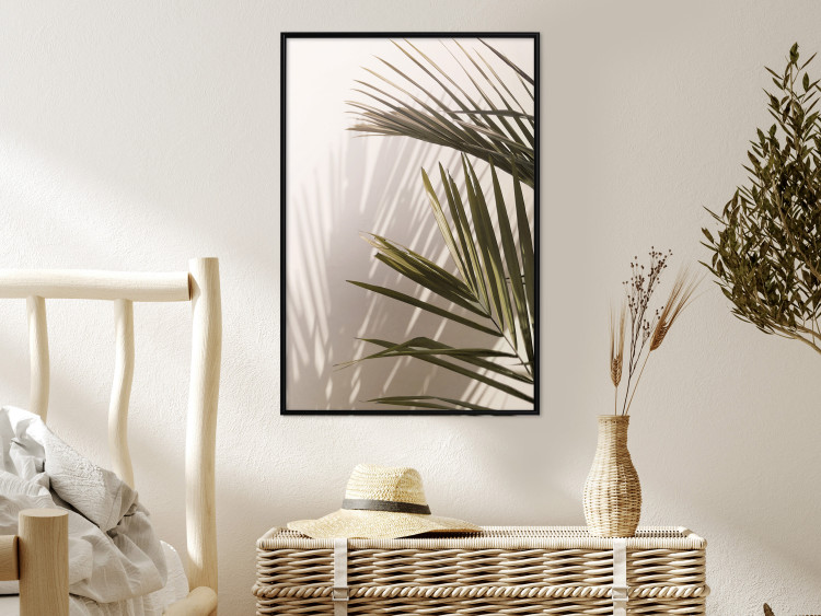 Poster Palm Leaves - Sunny View With a Peaceful Play of Shade and Light 145301 additionalImage 11