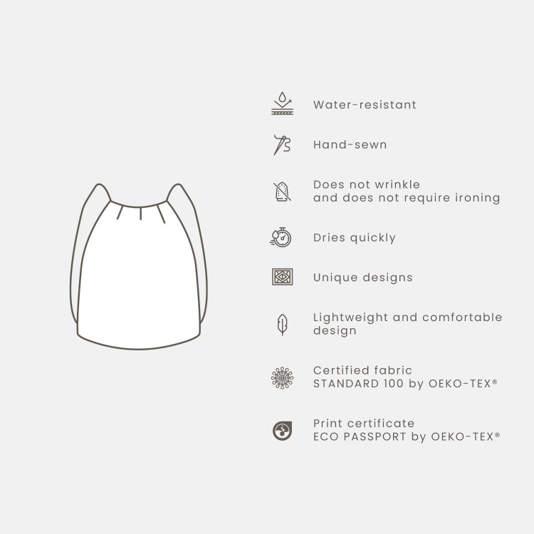 Backpack Beauty of a cat - white and ash-grey design with the caption 'Pretty' 147601 additionalImage 4