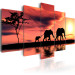 Canvas African elephants family 58801 additionalThumb 2