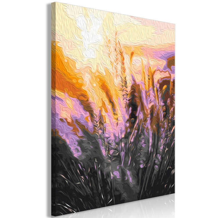 Paint by Number Kit Romantic Meadow - Delicate Golden Grass at Sunset 145211 additionalImage 6