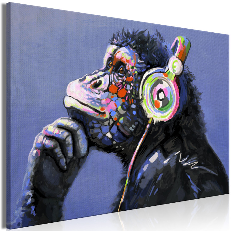 Canvas Musical Monkey (1 Part) Wide 132421 additionalImage 2