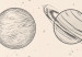 Large Canvas Solar System - Delicate Minimalistic Lineart Style Planets 146331 additionalThumb 4