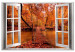 Large Canvas Autumn Park [Large Format] 128541