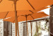 Canvas Italian Cafe - a photo of a narrow streets with tables and umbrellas 135841 additionalThumb 4