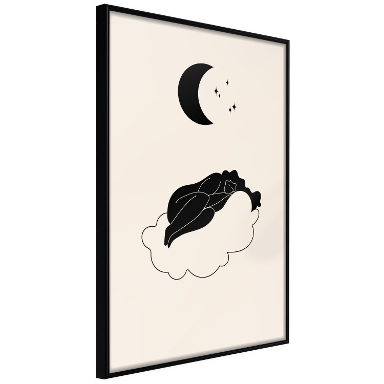 Poster In the Clouds - Girl Sleeping on a Cloud in the Light of the Stars and the Moon 146141 additionalImage 6