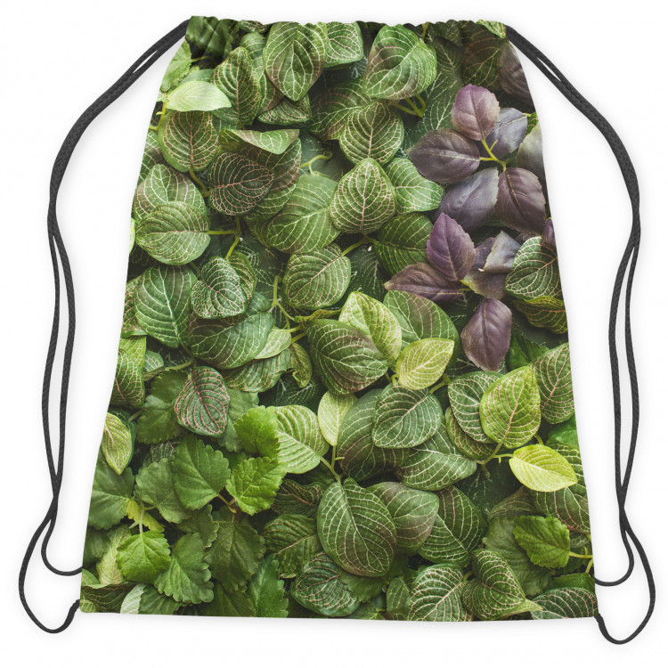 Backpack Laying green - a lush vegetation in a detailed representation 147441 additionalImage 2