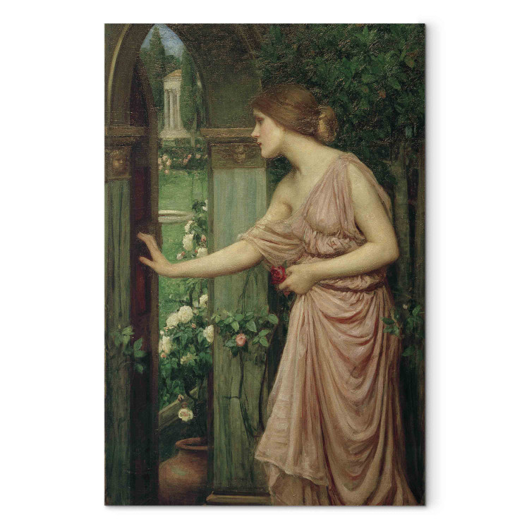 Canvas Psyche Opening the Door into Cupid's Garden 155941