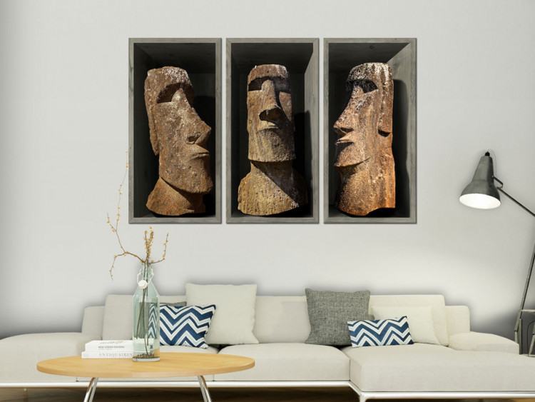 Canvas Moai (Easter Island) 90341 additionalImage 3