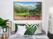 Poster Spring in the Alps - spring landscape of green trees against a lake 126251 additionalThumb 5