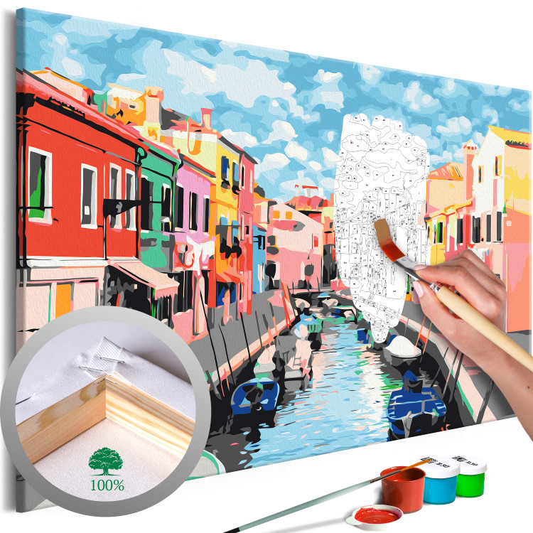 Paint by Number Kit Houses in Burano 127251