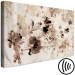 Canvas Floral fantasy - composition on a textural background in beige 137251 additionalThumb 6