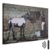 Canvas Zebra washing (Banksy) 58951 additionalThumb 8
