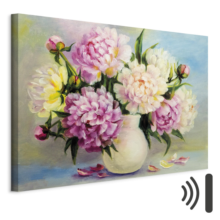 Canvas Peonies: Bouquet of Happiness 94951 additionalImage 8