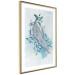 Poster Mrs. Whale - aquatic creature amidst plants on a white background 135361 additionalThumb 18
