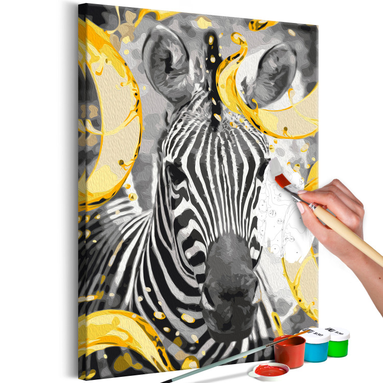 Paint by Number Kit Radiant Zebra 142761 additionalImage 7