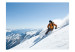 Wall Mural Extreme Sports - Winter skiing on snow in high mountains 61161 additionalThumb 1
