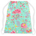 Backpack Pink floral arabesque - a colourful composition of flowers 147371 additionalThumb 3