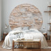 Round wallpaper Decorative Stone - Natural Wall of Sandstone Tiles 149171