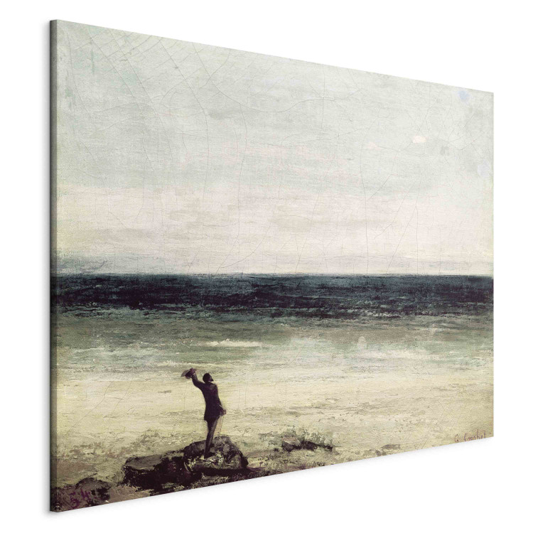 Canvas The Artist on the Seashore at Palavas 153371 additionalImage 2