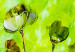 Canvas Green Flowers (3-piece) - Composition with a vibrant meadow effect 48571 additionalThumb 3