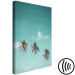 Canvas Three palms - Image of three trees on a blue sky 135281 additionalThumb 6
