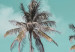 Canvas Three palms - Image of three trees on a blue sky 135281 additionalThumb 4