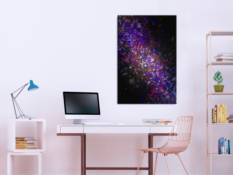 Canvas Colorful cosmos - Abstraction inspired by photos of galaxies 135681 additionalImage 3