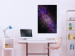 Canvas Colorful cosmos - Abstraction inspired by photos of galaxies 135681 additionalThumb 3