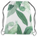 Backpack Lightness of leaves - a subtle plant composition on a white background 147381 additionalThumb 3