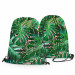 Backpack Botanical lace - a floral composition in greens and pinks 147581 additionalThumb 3