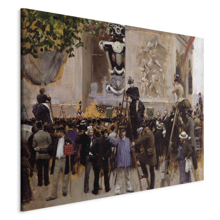 Canvas The Funeral of Victor Hugo 154581 additionalImage 2