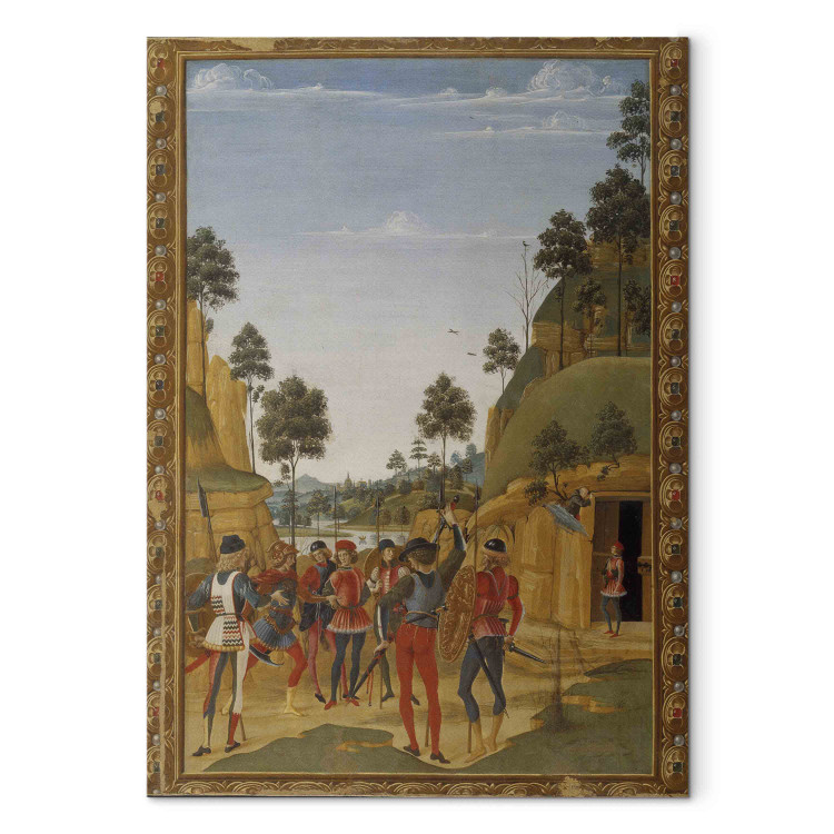 Canvas A Miracle of Saint Bernhard 155481