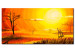 Canvas Sunny Africa - the African landscape bathed in sunshine 49481