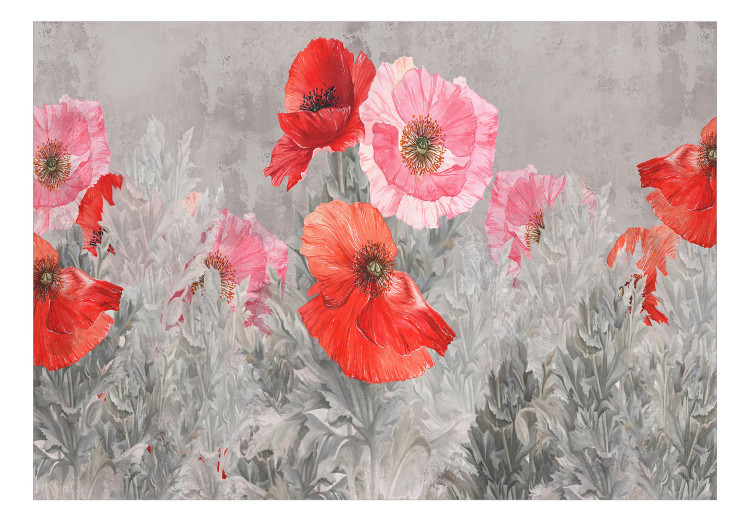 Wall Mural Gray Meadow 132191 additionalImage 1