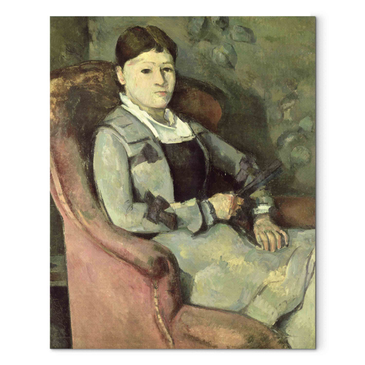 Canvas The Artist's Wife in an Armchair 155091