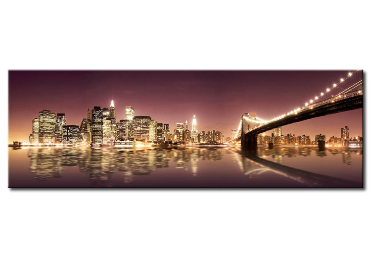 Canvas New York at twilight 58291
