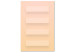 Canvas Parallel rectangles - geometric composition in pastel colours 123802