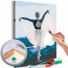 Paint by Number Kit Ballerina Outdoor 127102
